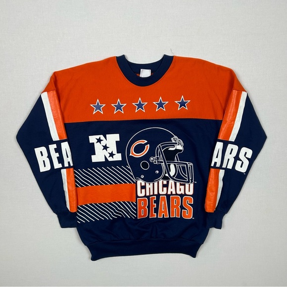 Garan Other - Vintage 90s Chicago Bears AOP Crewneck